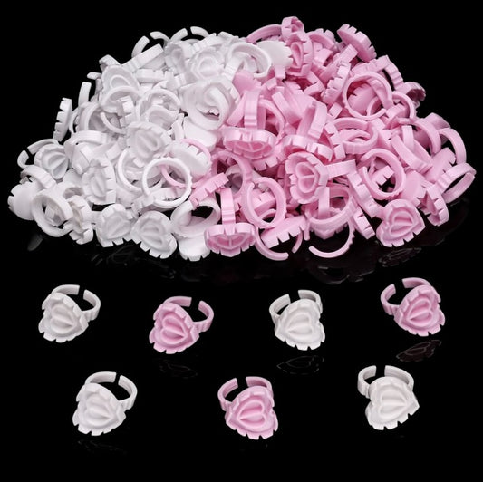 Heart Shaped Glue Rings