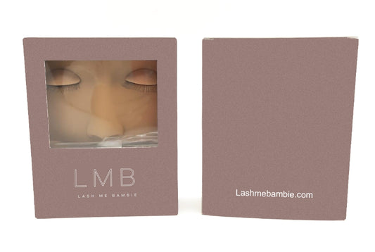 Face Mannequin for practicing lashing