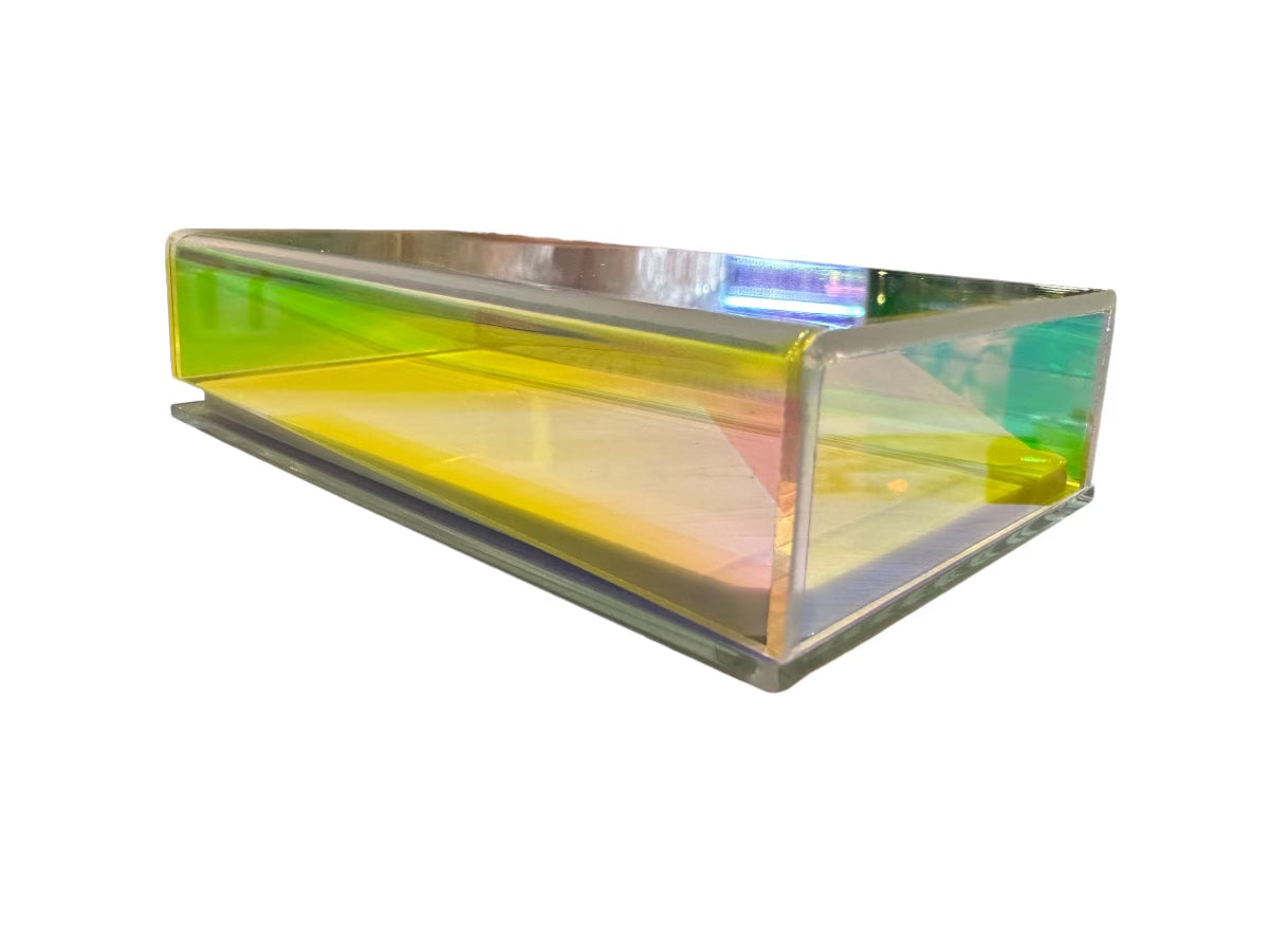 Colorful Acrylic Lash Tile Plate w/Cover